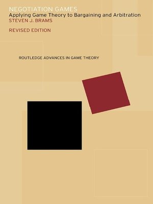 cover image of Negotiation Games